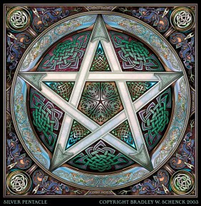Silver_Knotwork_Pentacle