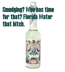 florida water not smudging